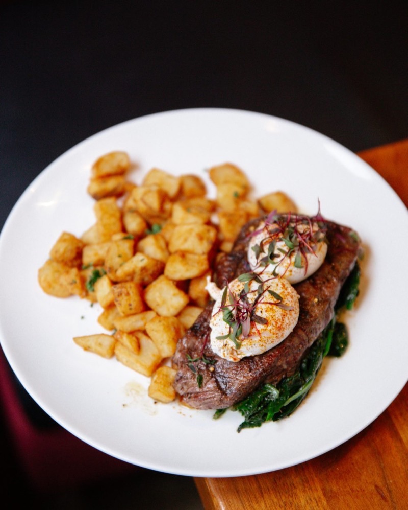 Vieux-Port Steakhouse in Old Montreal — Located in a beautiful historic building in Old Montreal, Vieux-Port Steakhouse 