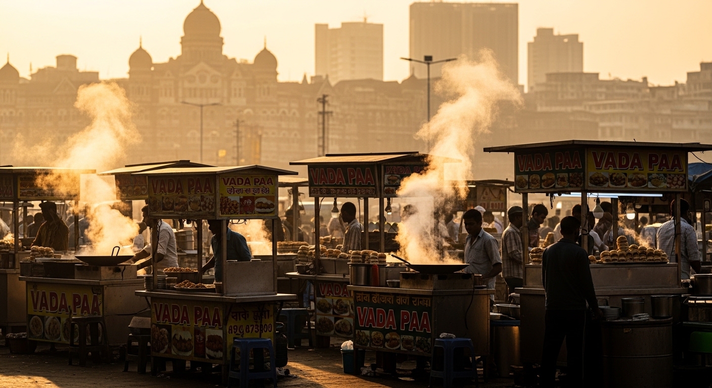 Mumbai's Vada Pav Street Food (2026)