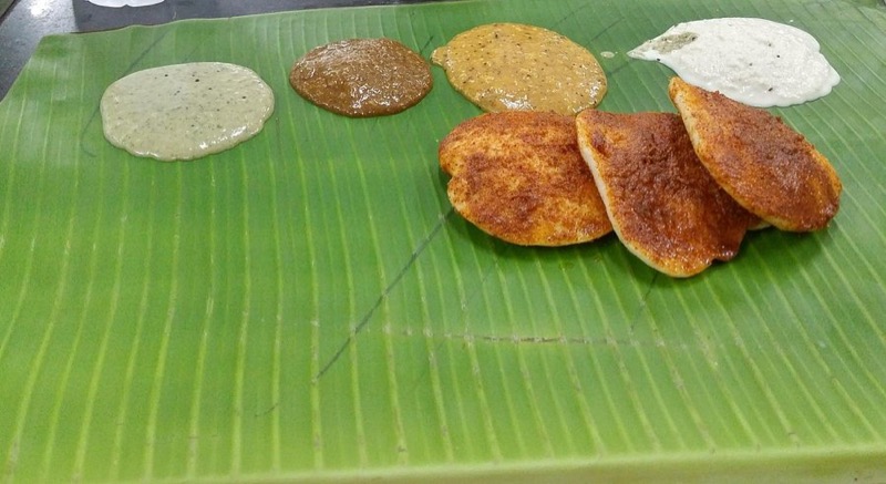 Murugan Idli Shop dosa in Besant Nagar, Chennai