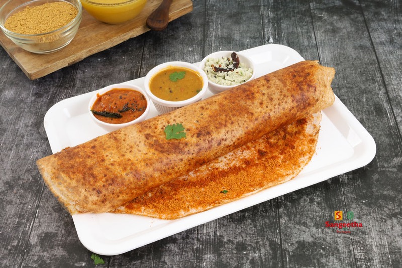 Sangeetha Veg Restaurant onion rava dosa in Adyar, Chennai
