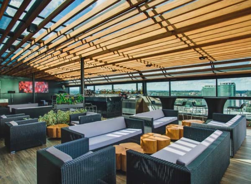 The Attic Rooftop Bar in Westlands, Park Inn by Radisson