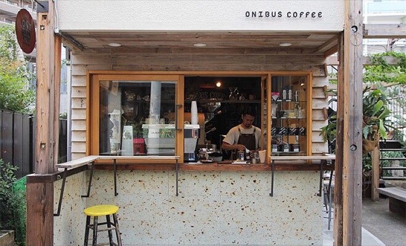 Onibus Coffee in Nakameguro, Tokyo