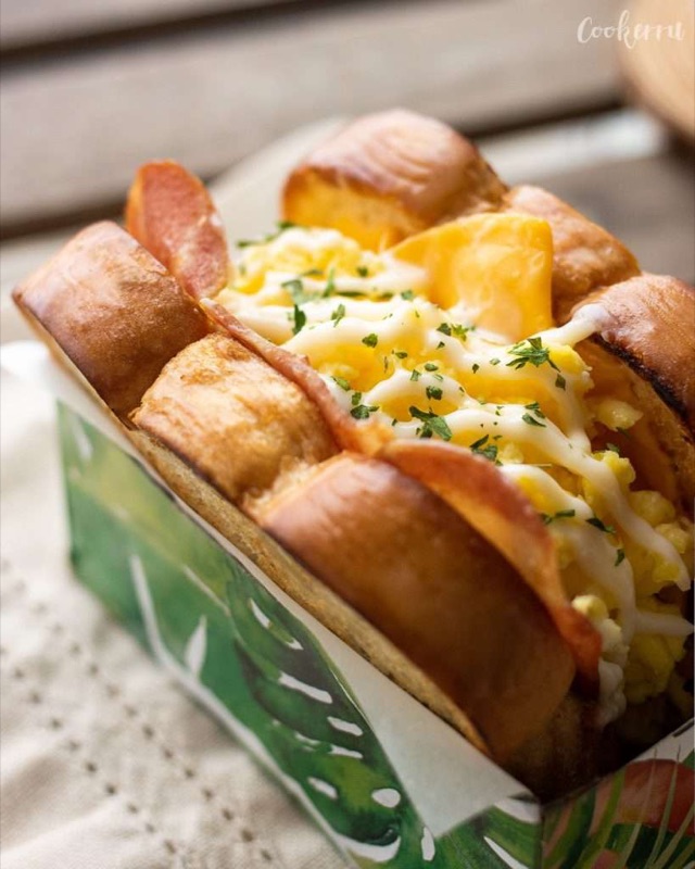 EGGDROP egg sandwich in Myeongdong, Seoul