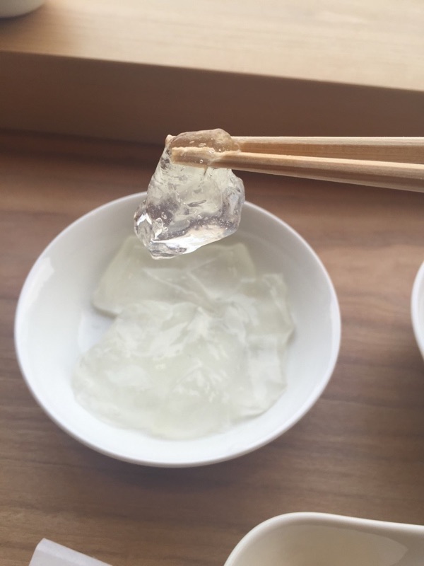 Yasokichi warabimochi with Yoshino kuzu in Nara