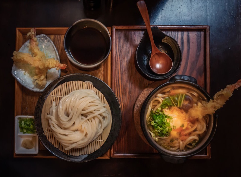 Kakimase Udon family restaurant near Nara Park