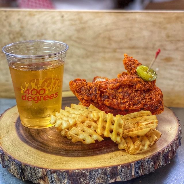 400 Degrees Hot Chicken in North Nashville — A serious contender in the hot chicken arena, 400 Degrees offers deeply flavorfu
