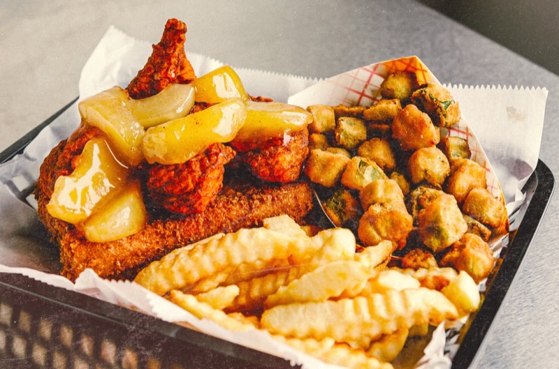 Pepperfire Hot Chicken in 12 South — Pepperfire brings an innovative twist to Nashville's hot chicken scene, offering
