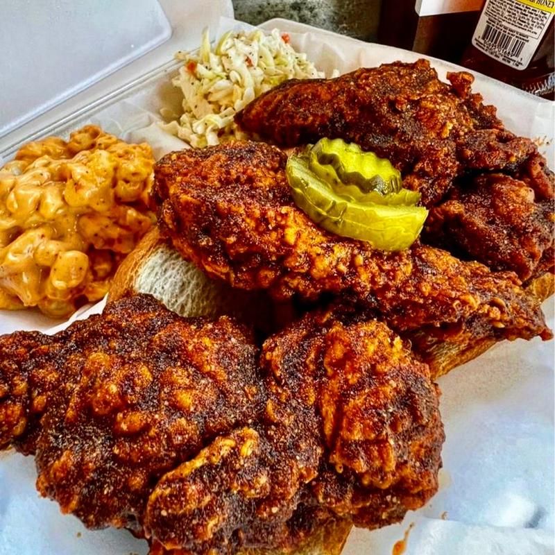 Red's Hot Chicken hot chicken in Nashville