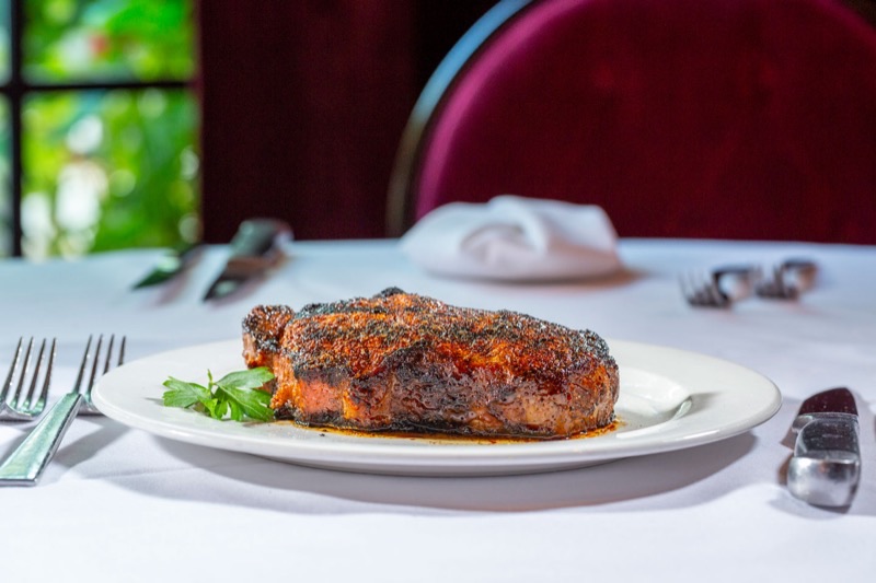 Jeff Ruby's Steakhouse in Downtown — Jeff Ruby's brings an opulent, old-school steakhouse vibe with a dash of Vegas e