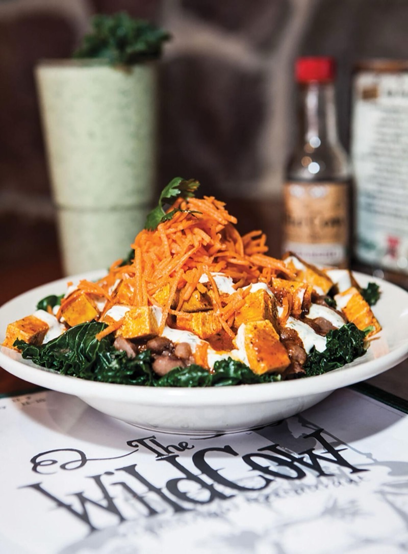 The Wild Cow in East Nashville — A long-standing East Nashville institution, The Wild Cow offers a vast menu of v