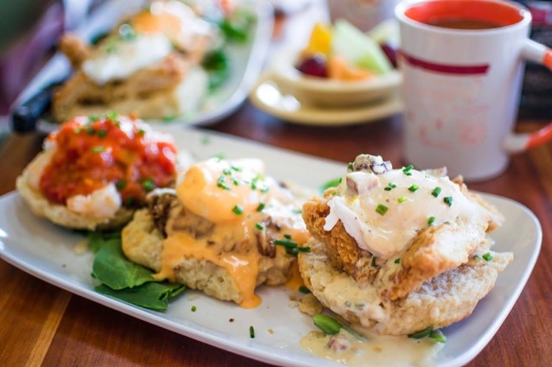 The Ruby Slipper Cafe in Mid-City — A vibrant and popular spot with multiple locations across the city, The Ruby Sli
