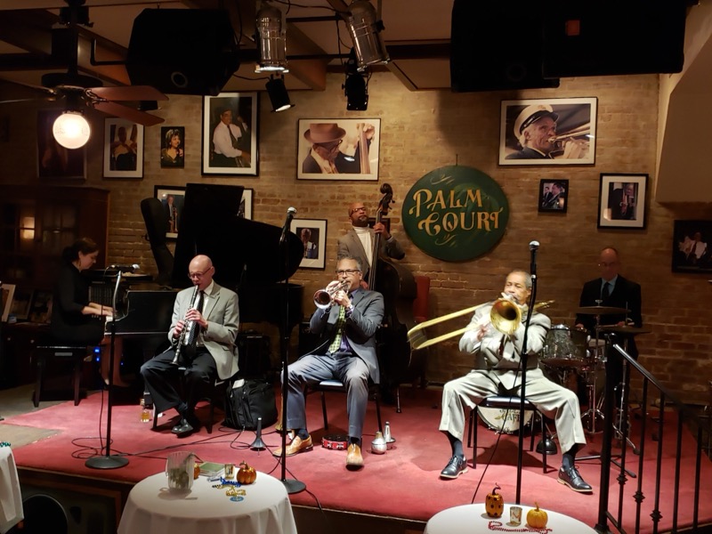 Palm Court Jazz Café traditional jazz in the French Quarter, New Orleans