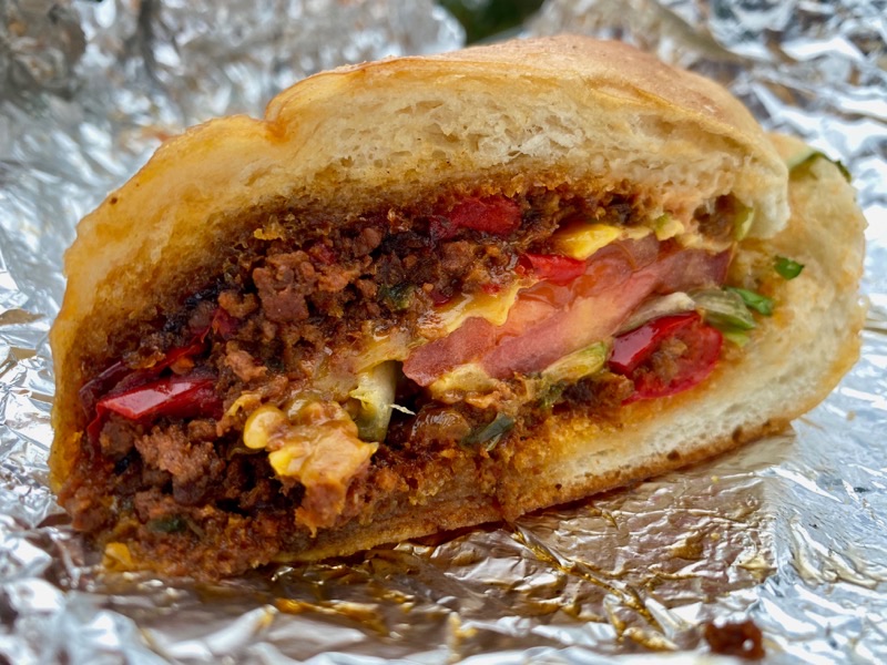 Nishaan Pakistani-American chopped cheese in the East Village