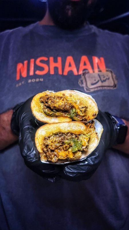 Titi's Empanadas chopped cheese in Williamsburg