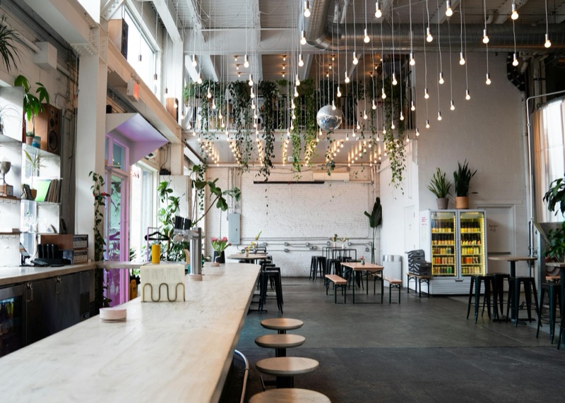 Grimm Artisanal Ales taproom in East Williamsburg, Brooklyn