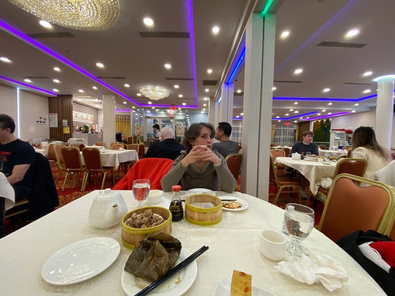 House of Joy dim sum on Pell Street in Chinatown NYC