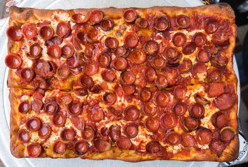 Prince Street Pizza in Nolita, NYC