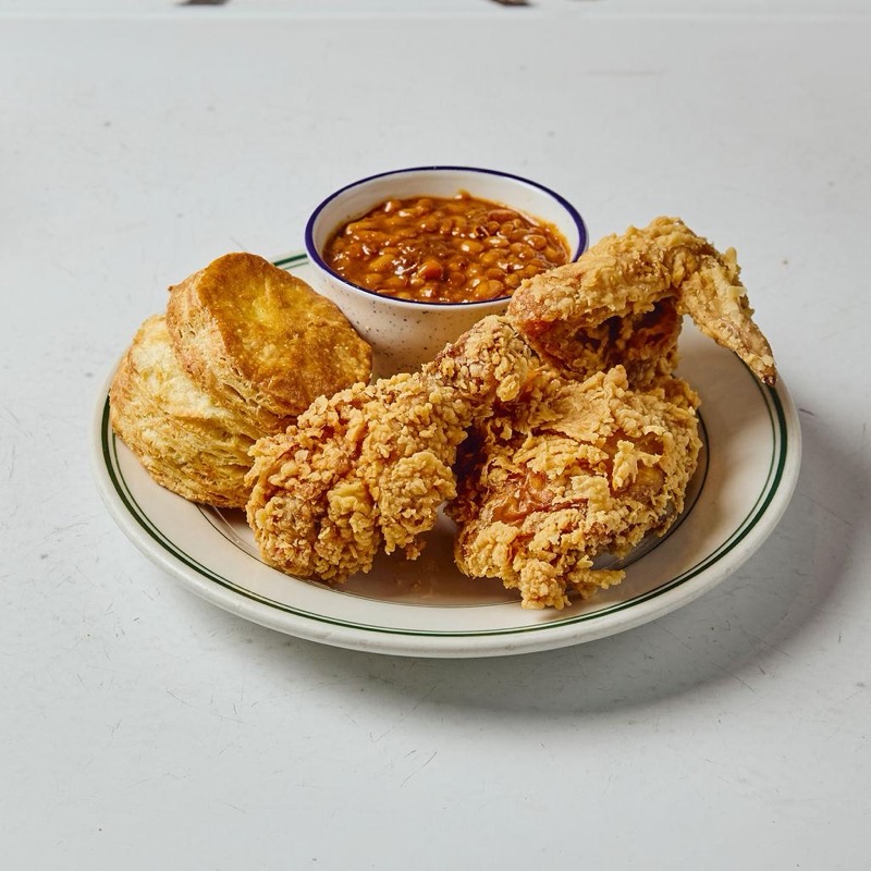 Pies 'n' Thighs in Williamsburg Brooklyn — Southern fried chicken and biscuits