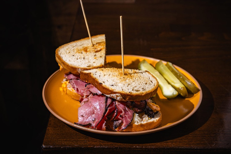 David's Brisket House in Bed-Stuy, Brooklyn, New York City
