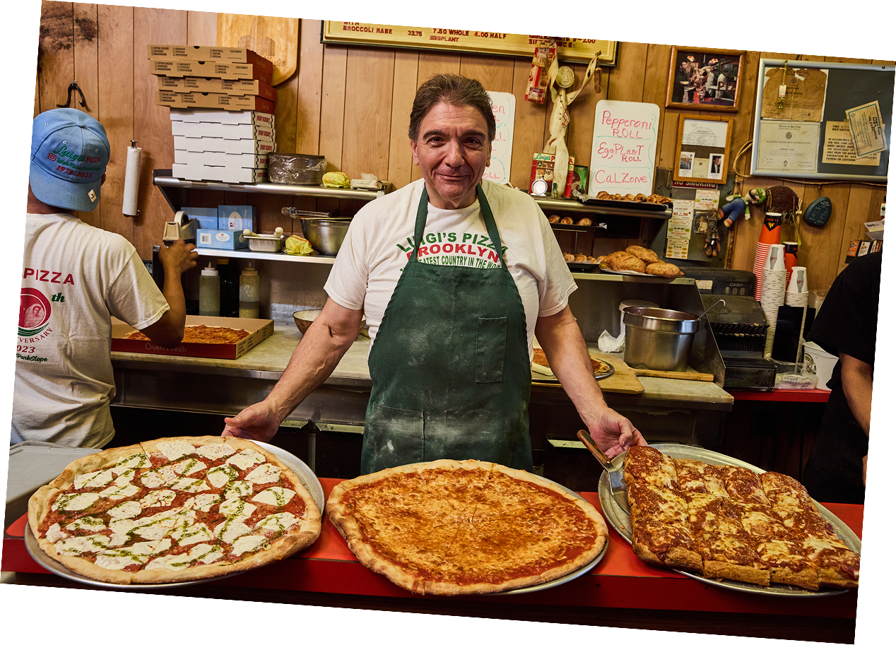 Luigi's Pizza in Brooklyn