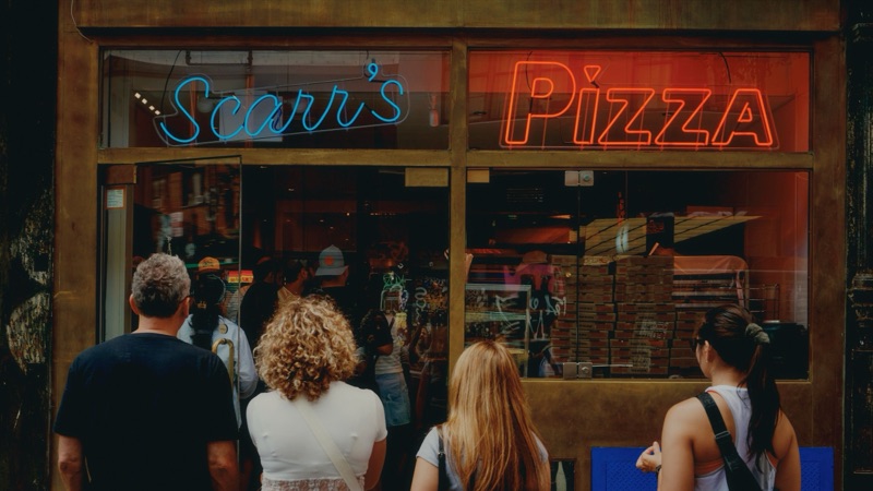 Scarr's Pizza in NYC