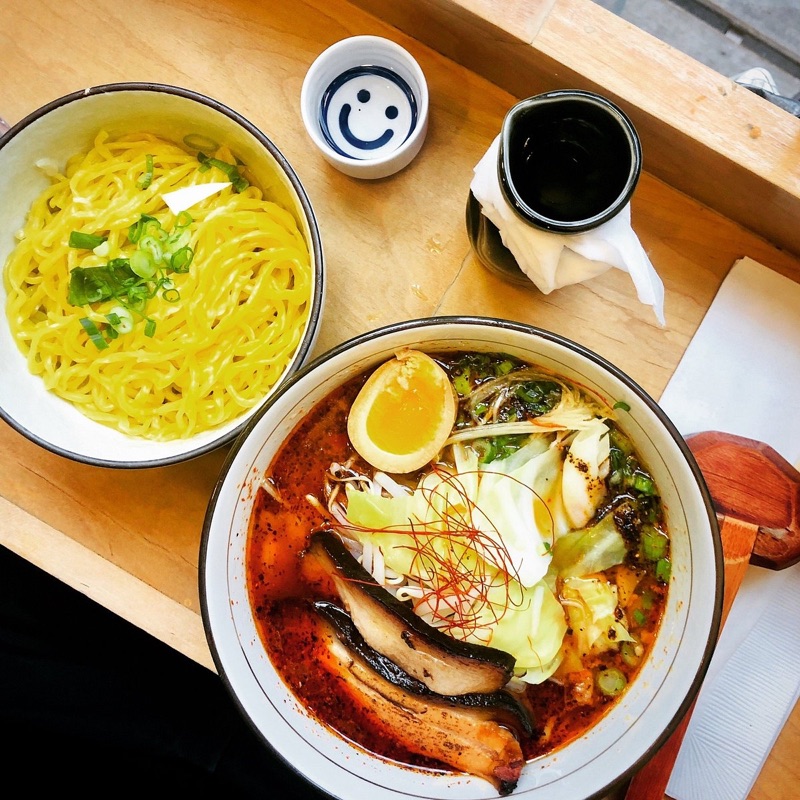 Karakatta spicy ramen in the West Village NYC