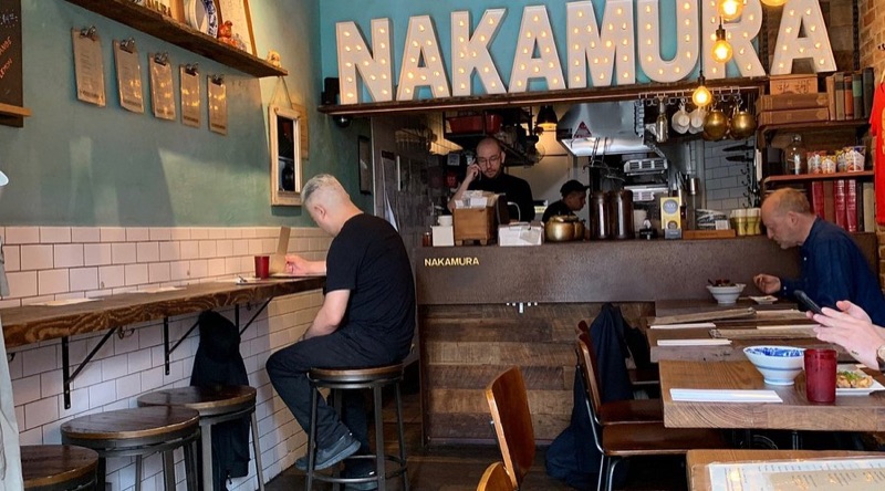 Nakamura chicken broth ramen in the Lower East Side NYC