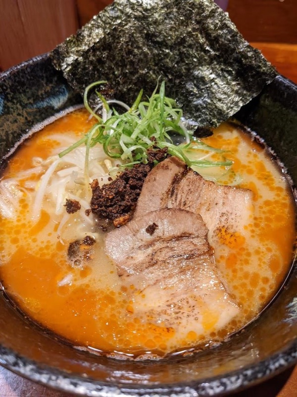 Toribro Ramen chicken paitan in Hell's Kitchen NYC
