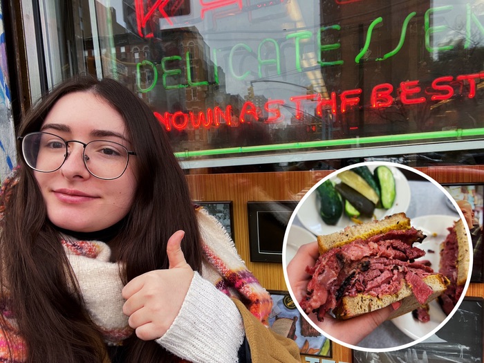 Katz's Delicatessen in Lower East Side — An iconic New York institution since 1888, Katz's is legendary for its massive, 