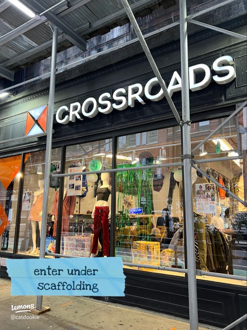 Crossroads Trading (Union Square) in Union Square, Manhattan — Crossroads Trading is a popular resale chain where you can buy, sell, or trade g