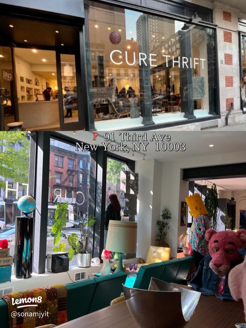 Cure Thrift Shop (East Village) in East Village, Manhattan — Cure Thrift Shop is an East Village gem, offering a meticulously curated collect