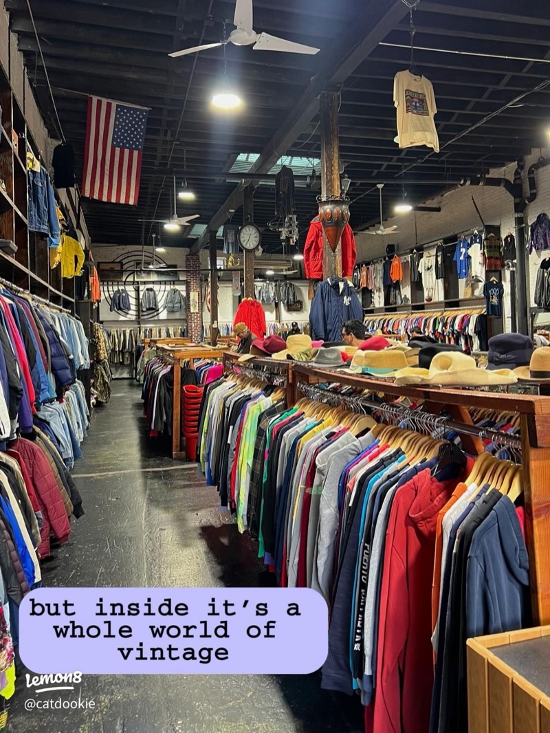 L Train Vintage (Bushwick) in Bushwick, Brooklyn — L Train Vintage offers a true old-school thrifting experience with massive quant