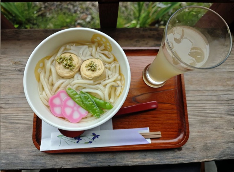 Santen Amataro yuba udon Nikko