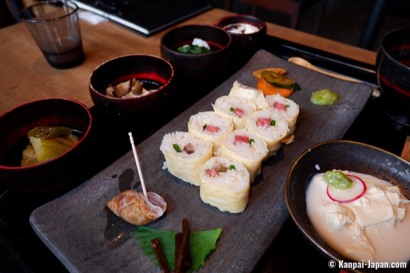 Nikko Yunamaki Zen ZEN creative yuba cuisine