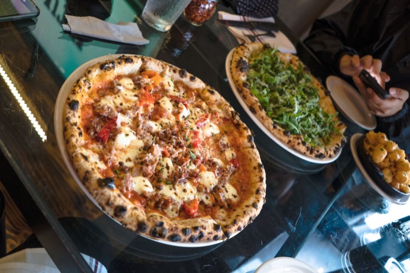 The Forge in Jack London Square — Offering delicious wood-fired pizzas with a stunning view of the Oakland estuary
