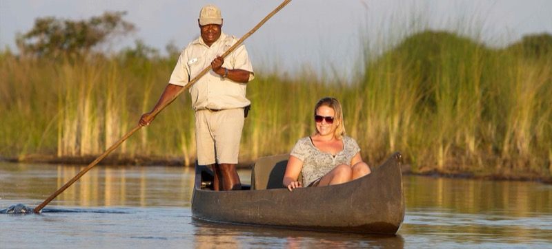 Intrepid Travel Okavango Mokoro Camping in Maun → Eastern Delta