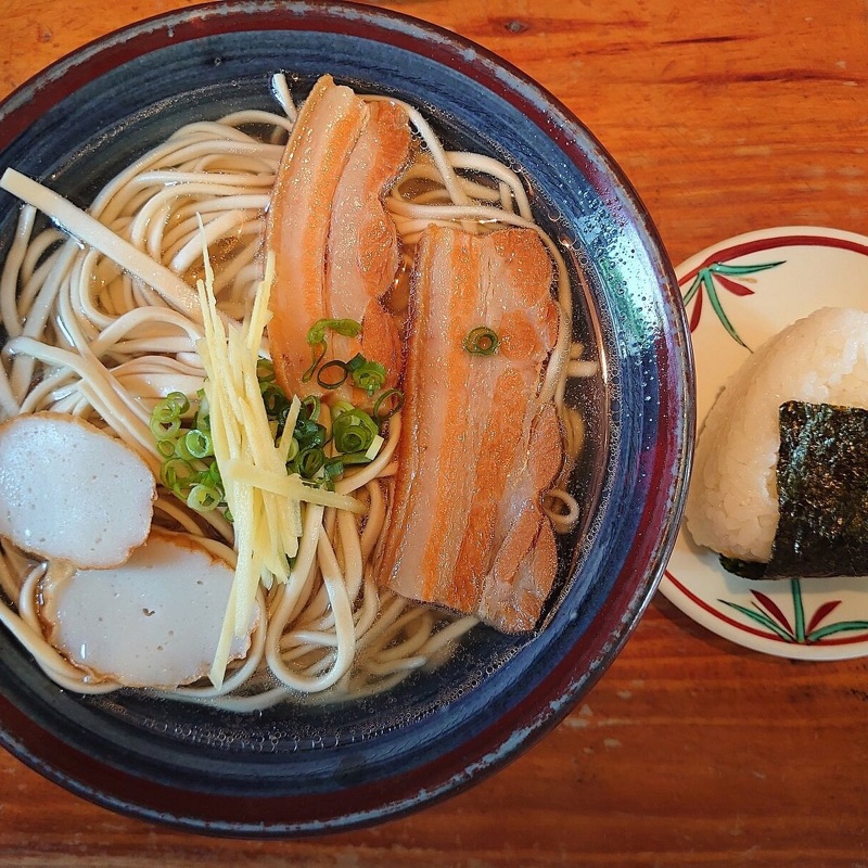 Shuri Soba classic Okinawa soba near Shuri Castle