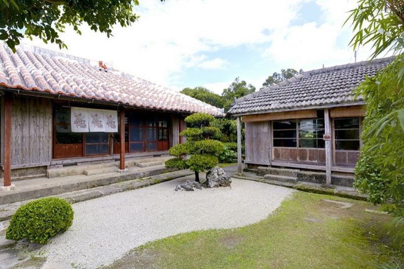 Yagiya soba in a registered cultural property in Nanjo