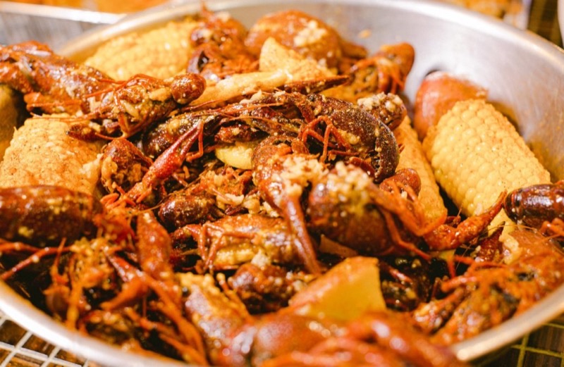 King Cajun Crawfish in Mills 50 District — King Cajun Crawfish brings the authentic taste of Louisiana seafood boils to Orl