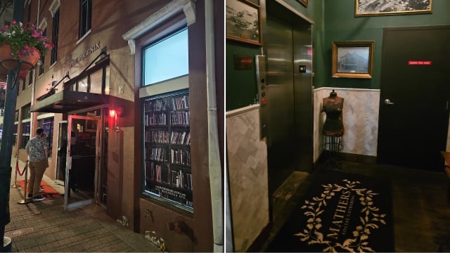 SAKAITEN (The Library) in Winter Park (Park Avenue area) — Tucked away behind the modern Japanese restaurant SAKAITEN, 'The Library' is a s