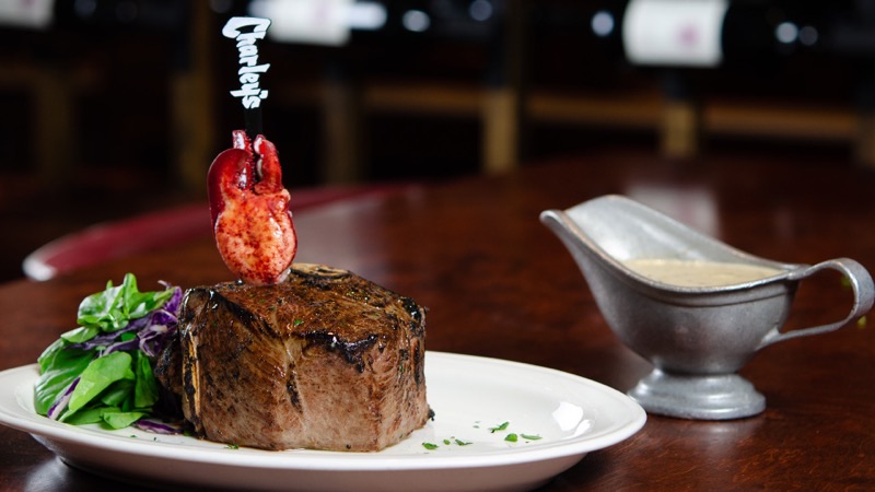 Charley's Steak House in International Drive — A traditional Orlando favorite, Charley's Steak House is known for its open kitc