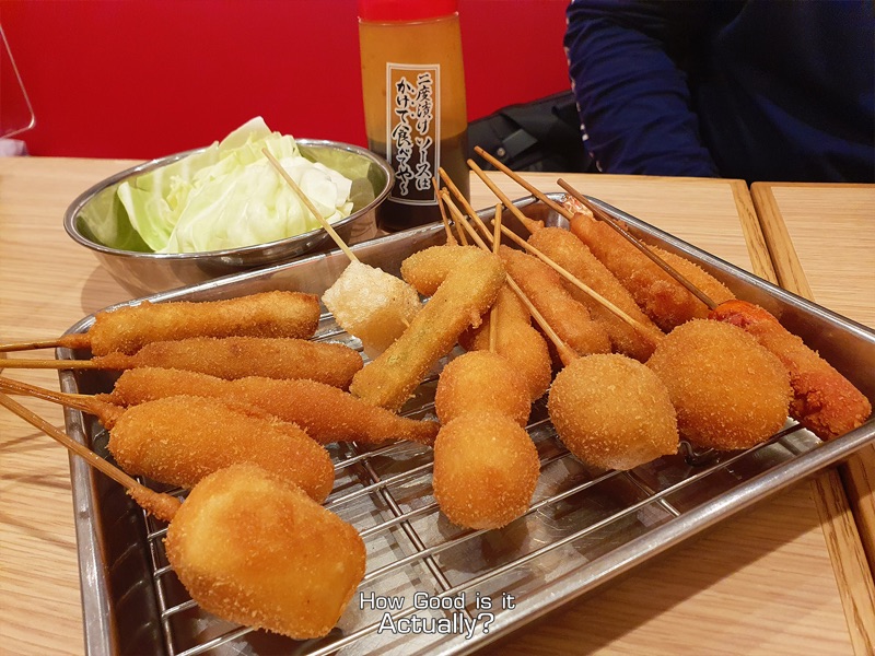 Kushikatsu Daruma Dotonbori branch, Osaka