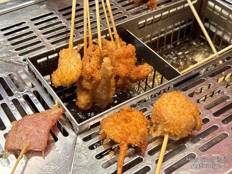 Kushiya Monogatari DIY kushikatsu, Osaka