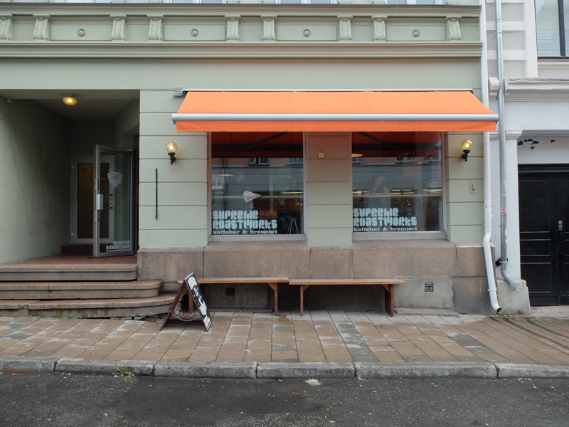 Supreme Roastworks café in Grünerløkka, Oslo