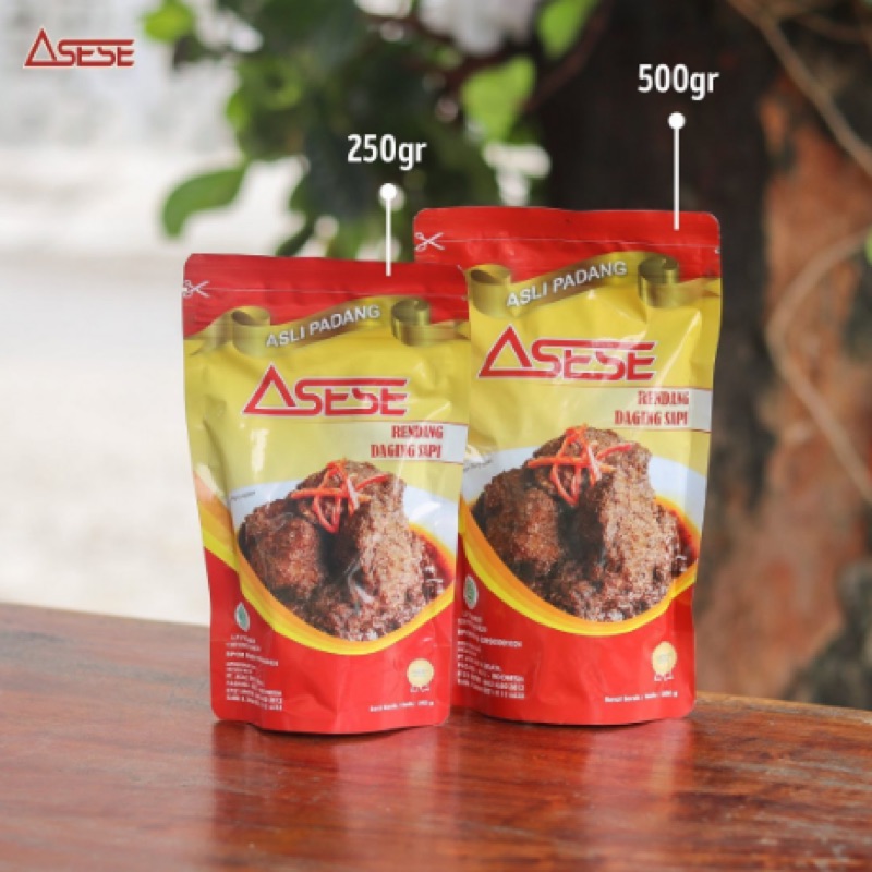 Rendang Asese specialist shop in Padang