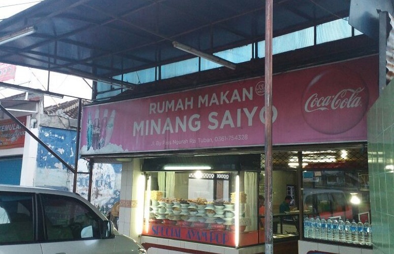 Rumah Makan Saiyo Sakato nasi rendang