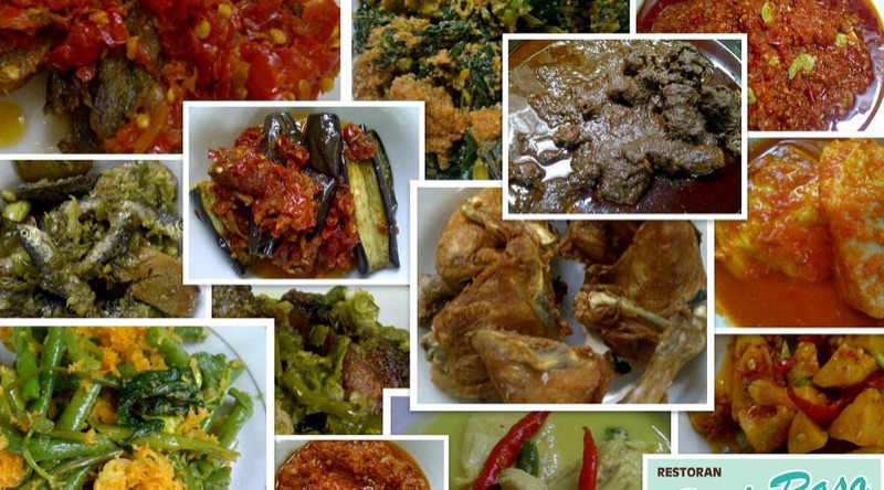 Restoran Sari Raso nasi Padang with rendang