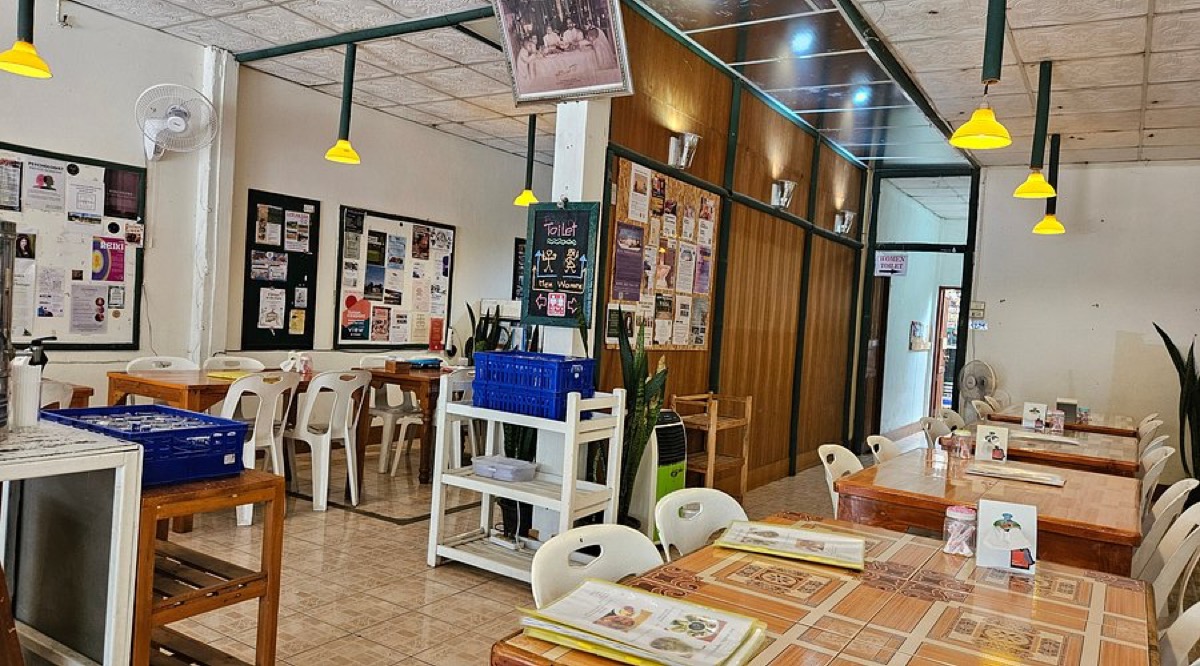 Charlie and Lek restaurant and café in Pai, Thailand