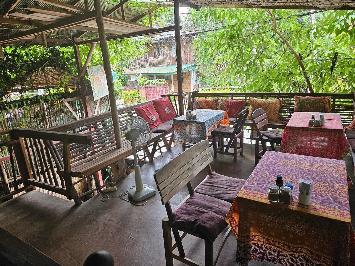 Fat Cat vegan restaurant and café in Pai, Thailand
