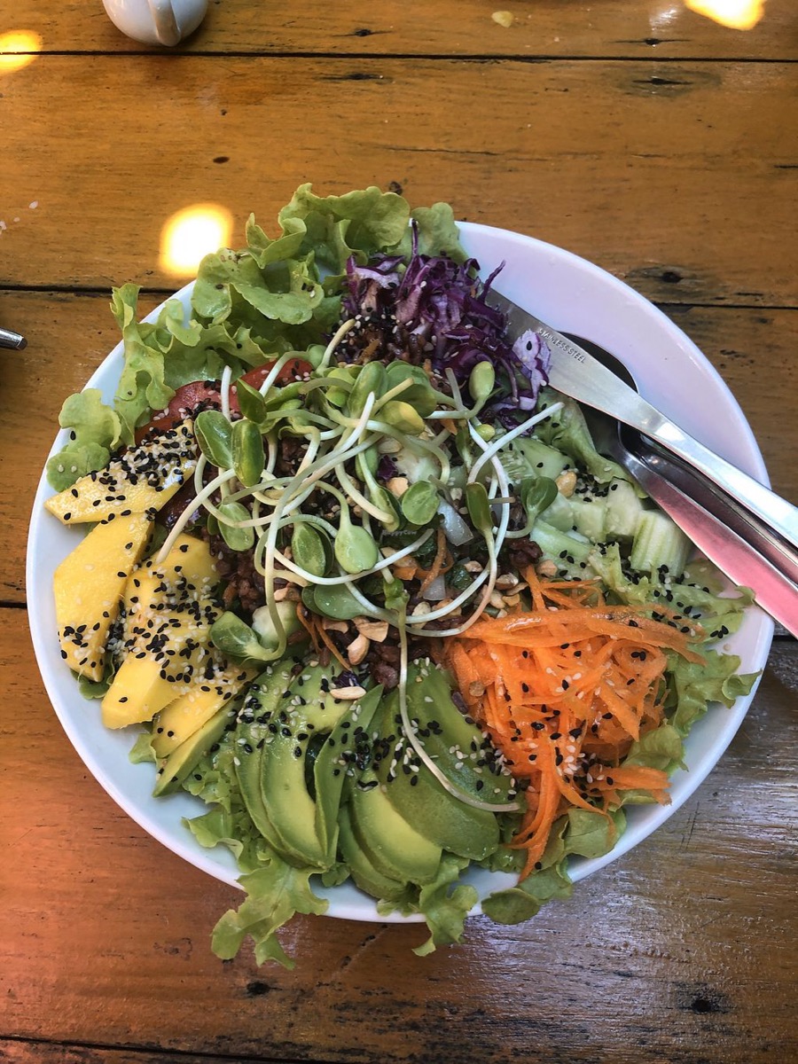 Om Garden Café breakfast spot in Pai, Thailand